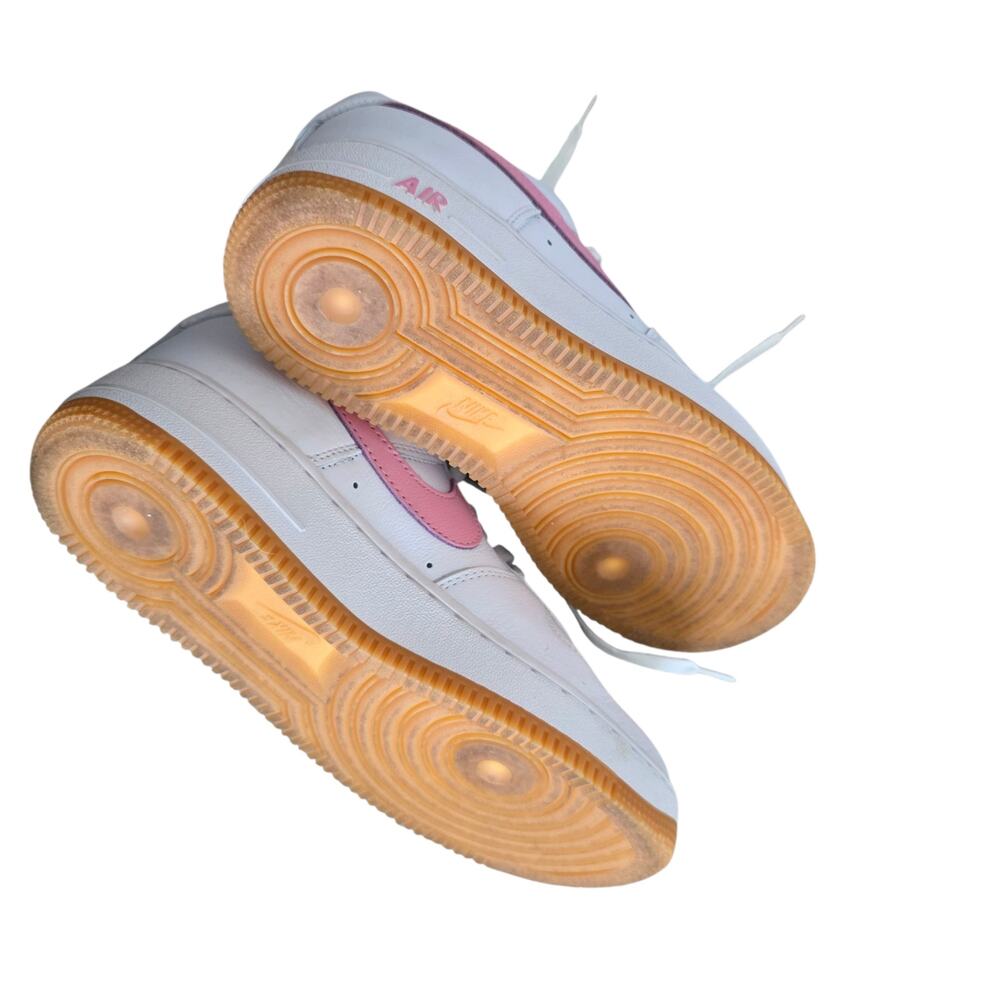 Nike Air Force 1 Low Retro Color of the Month Pink Gum White Men's 7.5 Women's 9 - Picture 4 of 9